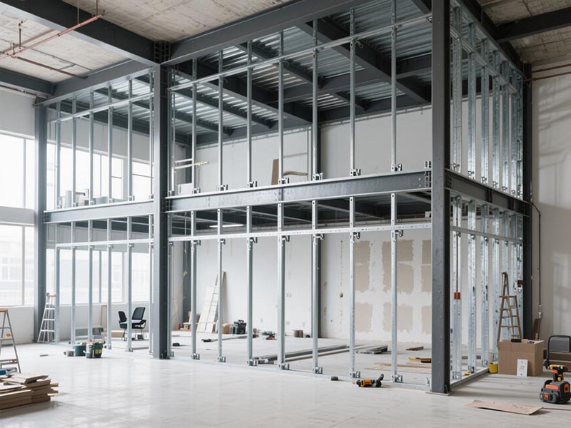辦公室裝修二層搭建施工材料怎么選？裝修公司透露這 3 個(gè)關(guān)鍵點(diǎn)